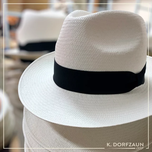 Papas➕✖️名門DORFZAUN 本家本元トキージャハット　エクアドル産 K.DORFZAUN/ドーフザウン エクアドル製 本パナマハット YG